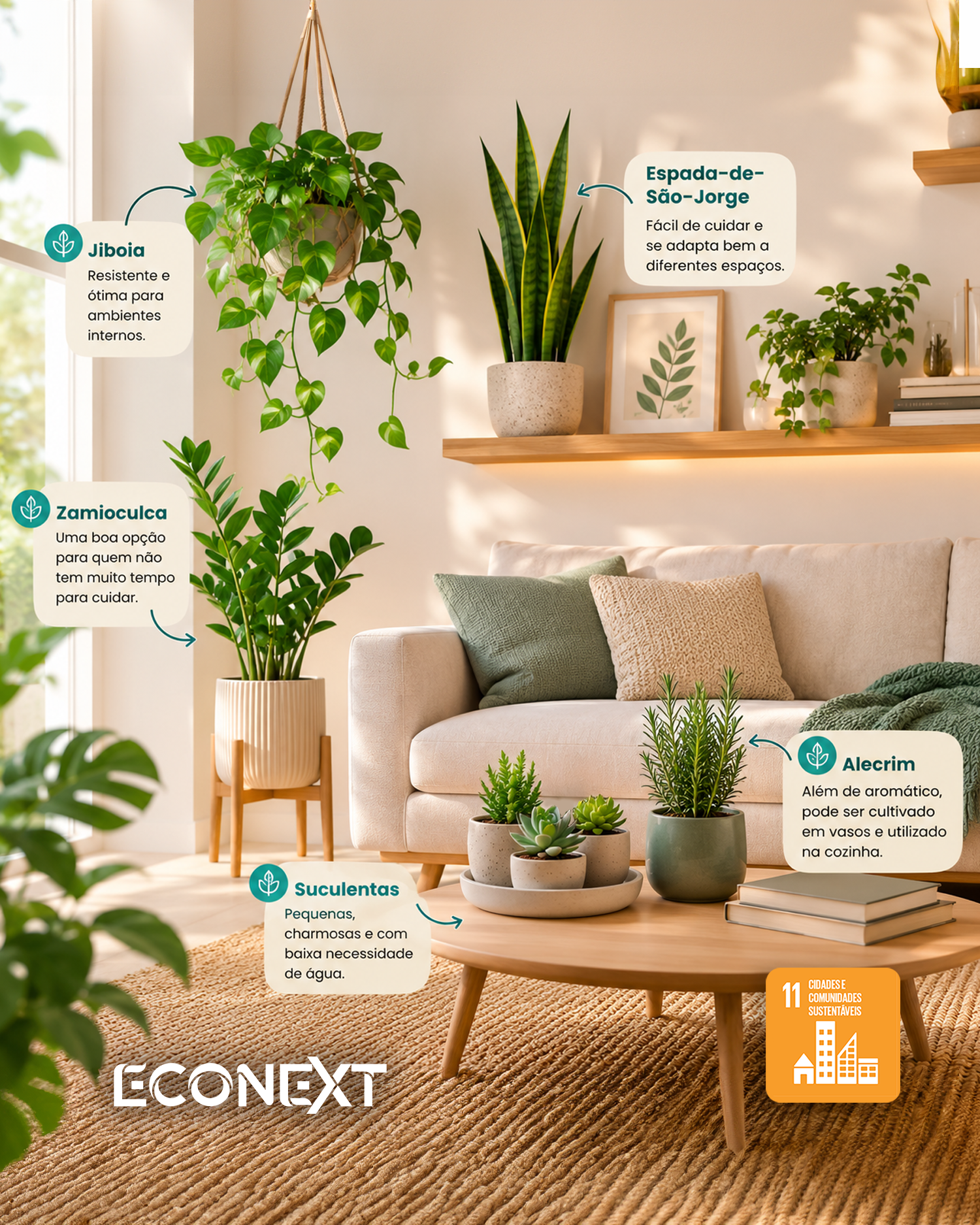 Plantas para ter em casa: beleza que também transforma o ambiente 