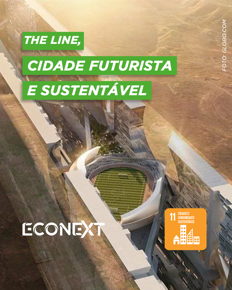 The Line, Cidade Futurista e Sustentável