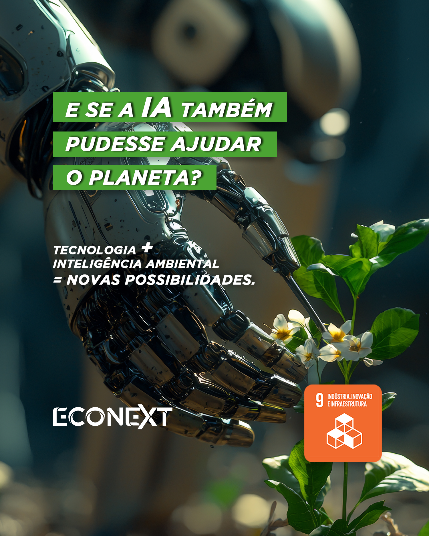 E SE A IA TAMBÉM PUDESSE AJUDAR O PLANETA?