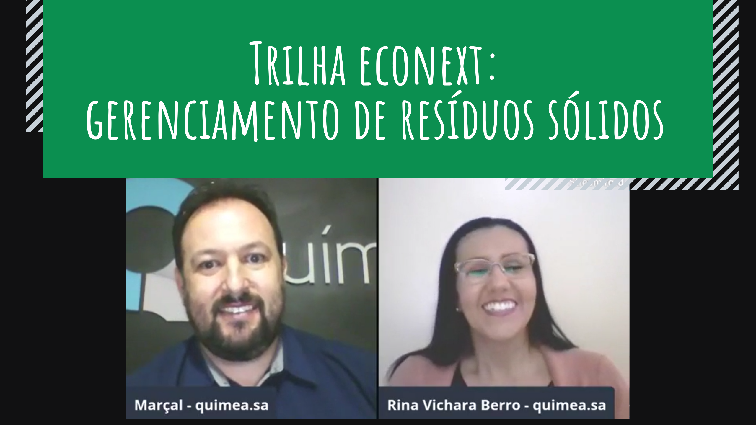 Trilha Econext online: conversa abordou o Gerenciamento de Resíduos Sólidos no cenário atual