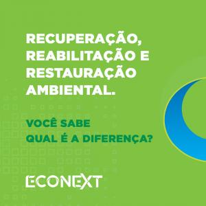 Recuperação, Reabilitação e Restauração Ambiental. Você sabe qual é a diferença?