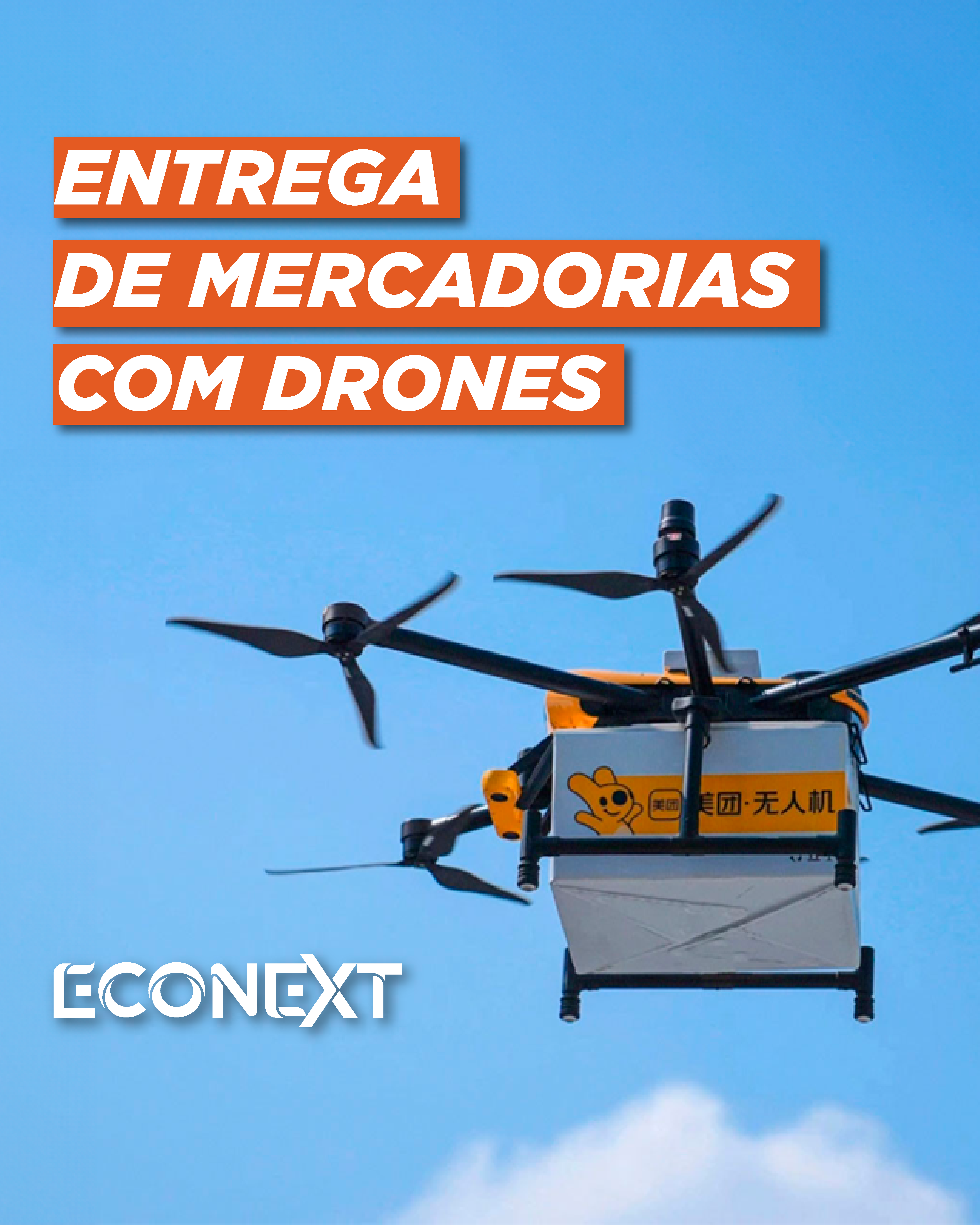 Entrega de Mercadorias com Drones