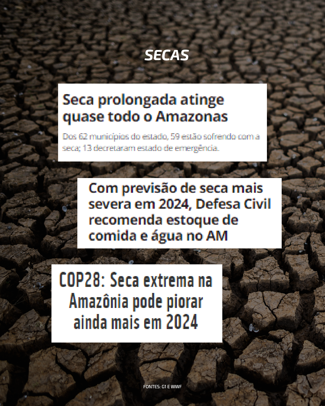 Quais são os impactos causados pelas mudanças climáticas?