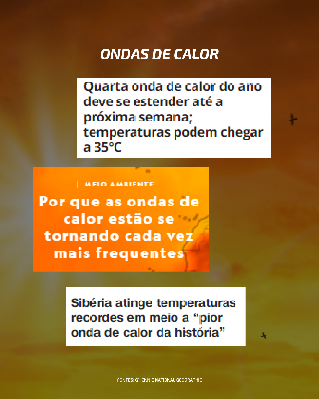 Quais são os impactos causados pelas mudanças climáticas?