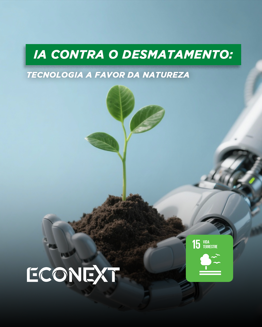  IA contra o desmatamento: tecnologia a favor da natureza