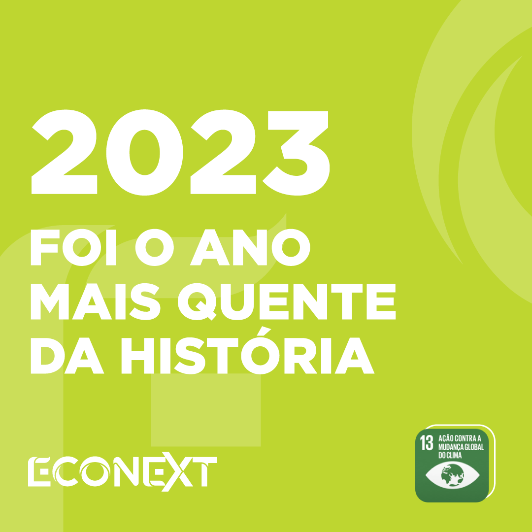 2023 foi o ano mais quente da história