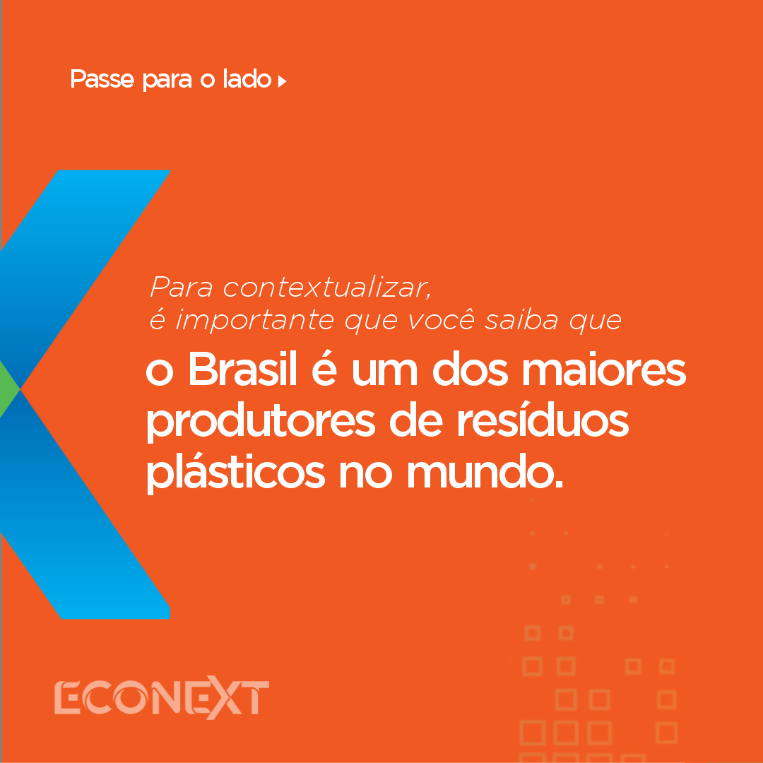 Você sabe qual a quantidade média de plástico que um brasileiro produz ao ano?