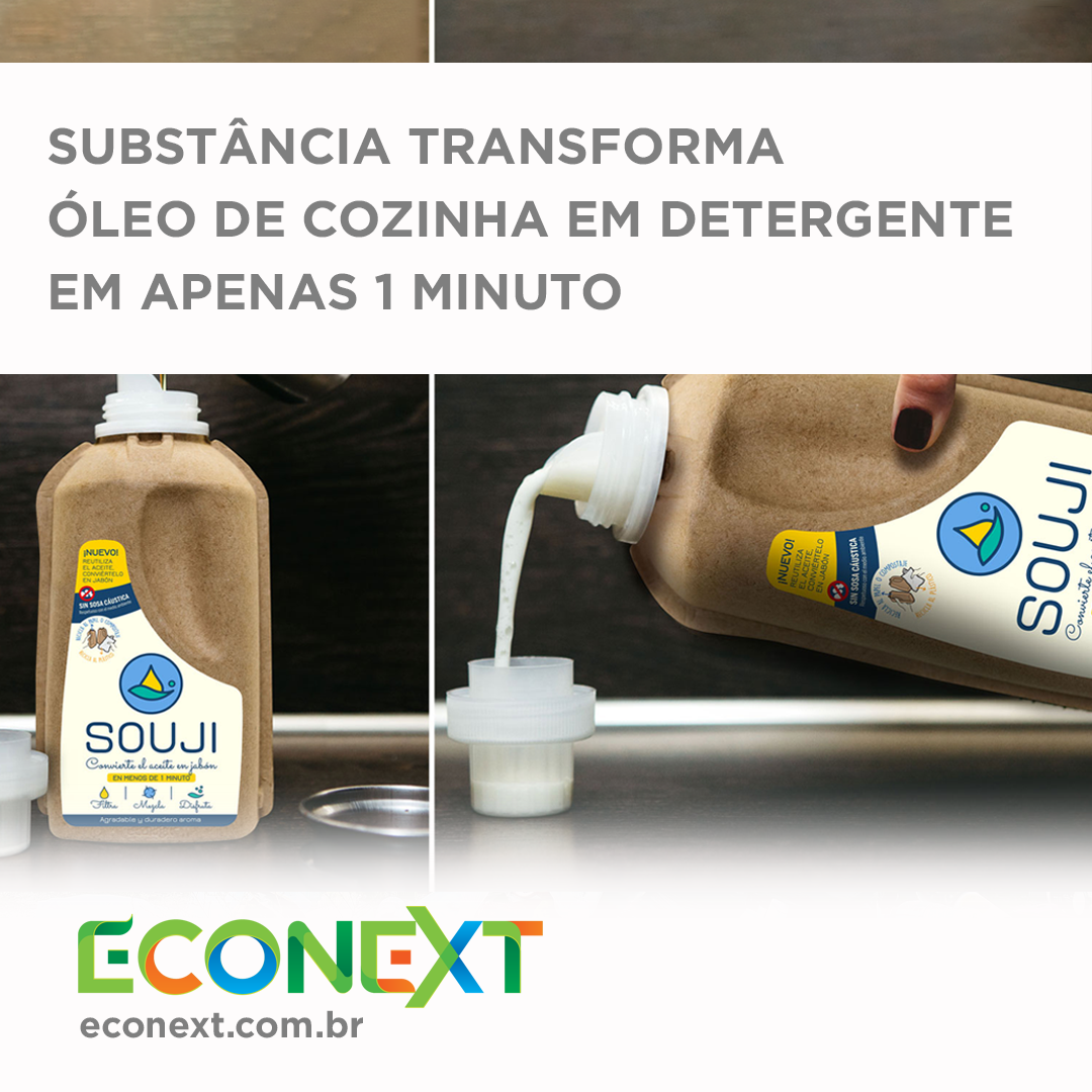 Empresa cria substância que transforma óleo de cozinha em detergente em apenas 1 minuto