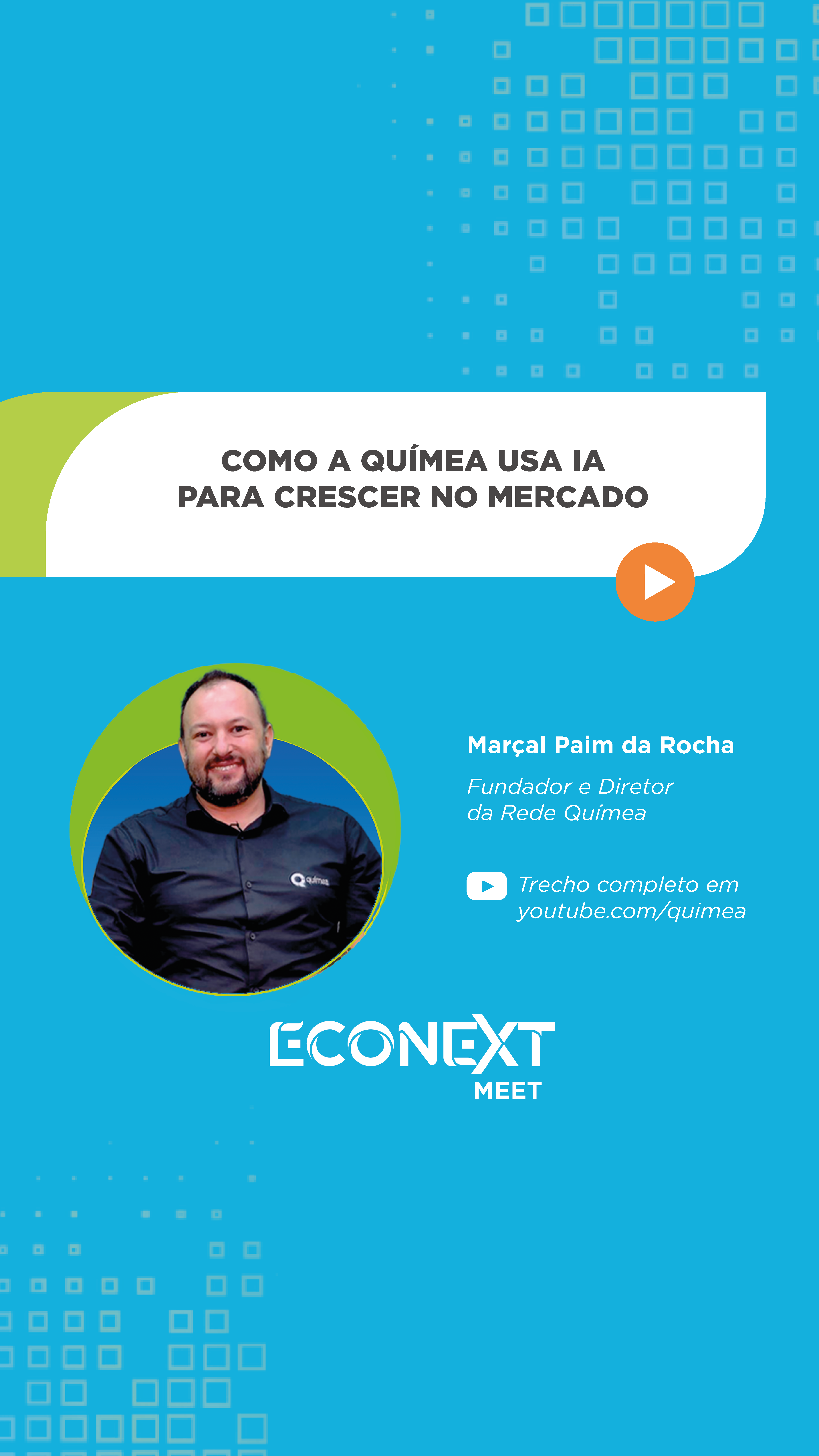 Assista a palestra: Como a Químea usa a IA para crescer no mercado.