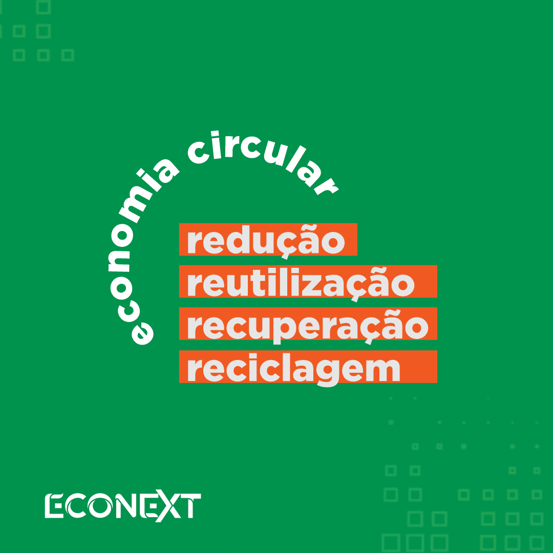 Economia Circular: Redução, Reutilização, Recuperação e  Reciclagem.