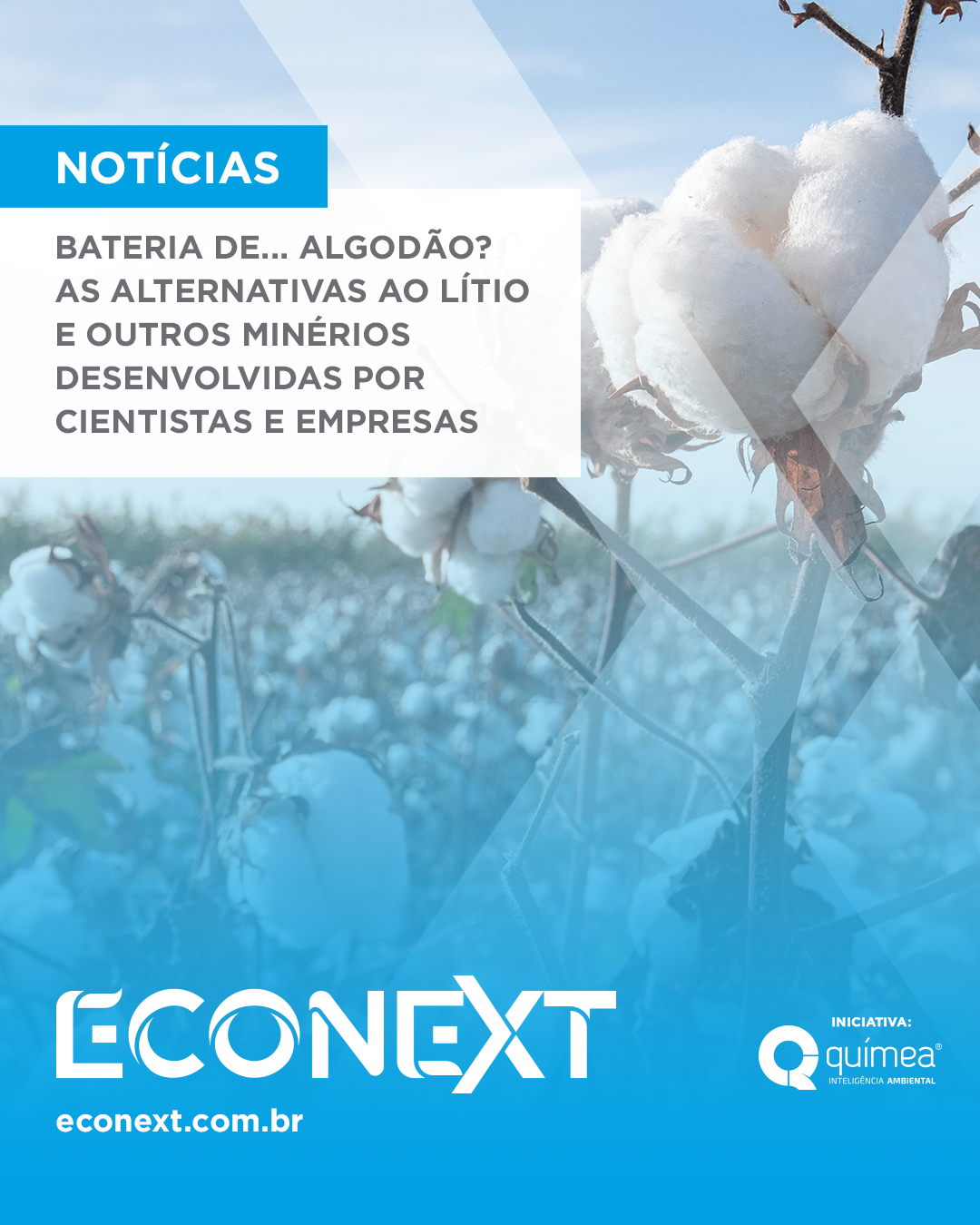 Notícia: Alternativas ao lítio e outros minerais