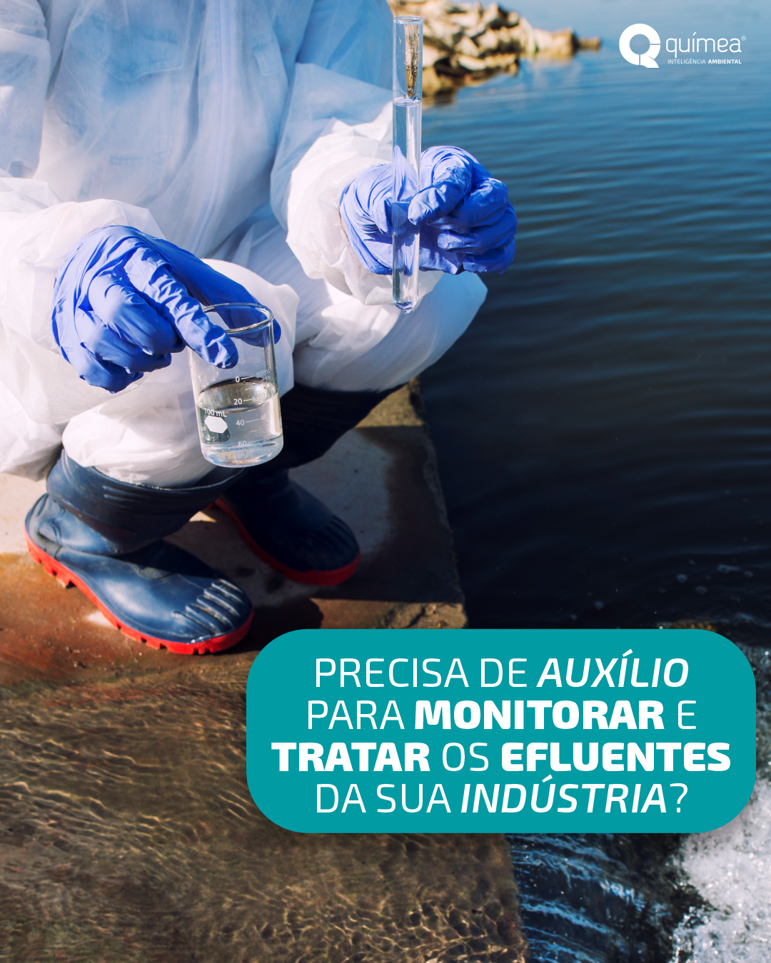 Precisa de auxílio para monitorar e tratar os efluentes da sua indústria?