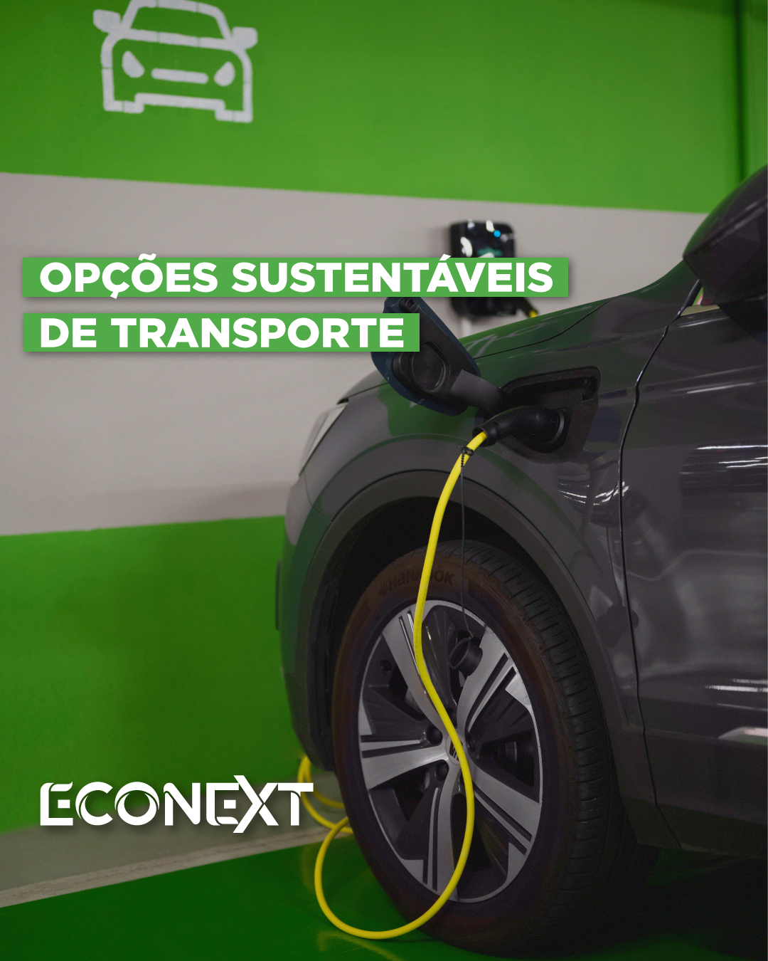 Opções sustentáveis de transportes