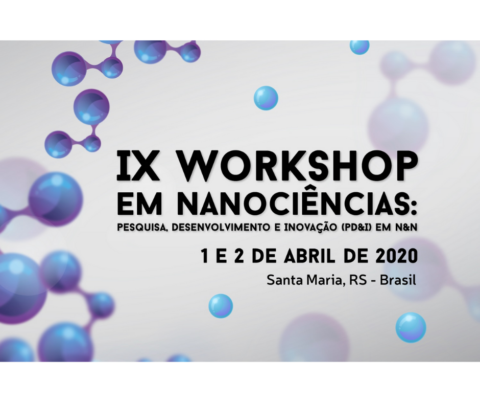 Workshop em Nanociências com inscrições abertas